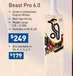 Intersport Beast pro 6.0 offer