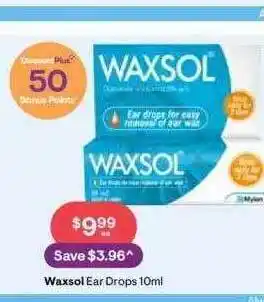 Waxsol ear drops