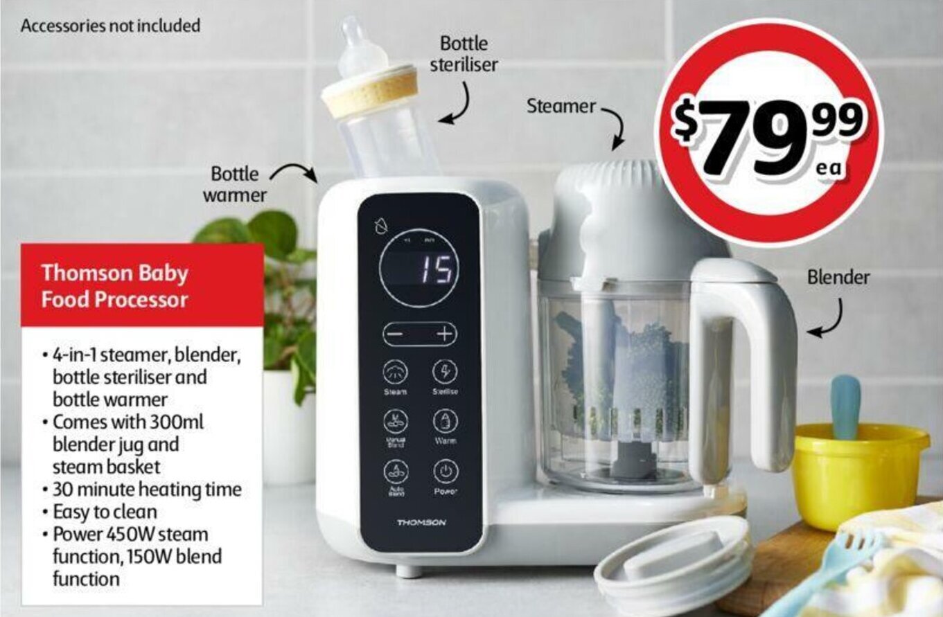 Thomson Baby Food Processor Offer At Coles Thomson Baby Food Processor Offer At Coles