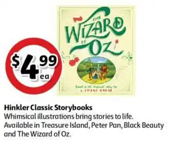 Coles Hinkler Classic Storybooks offer