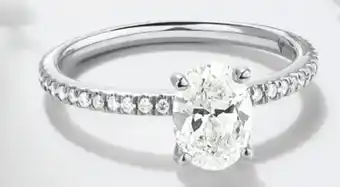 Michael Hill New Laboratory-created 1.14 Carat & 14ct Gold Ring offer