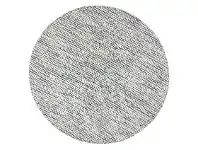 Scandi Reversible Wool Round Rug, 240cm, Blue