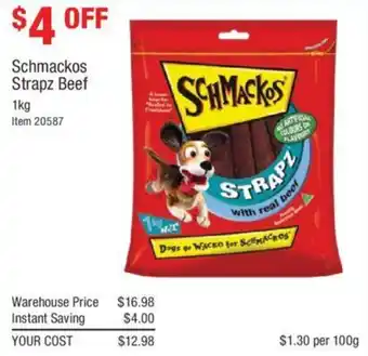 Schmackos Strapz Beef 1kg