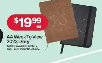 Australia Post A4 weed to view 2023 diary offer