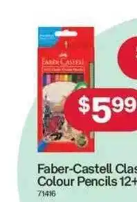 Faber-castell classic colour pencils 12+1