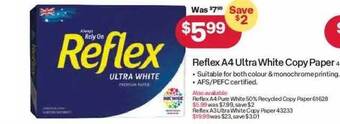 Australia Post Reflex a4 ultra white copy paper offer