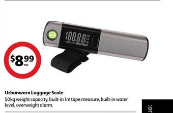 Urbanworx luggage scale
