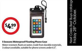 5 seasons waterproof floating phone case