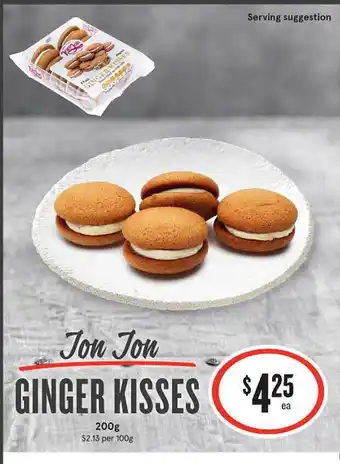 IGA Jon jon ginger kisses offer