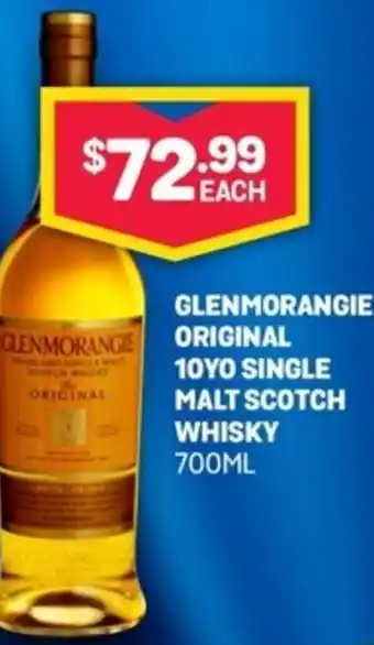 Glenmorangie Original 10yo Single Scotch Whisky 700ml
