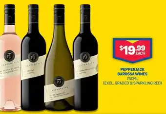 Pepperjack Barossa Wines 750ml