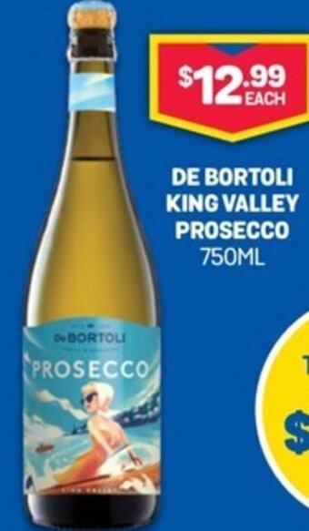 Bottlemart De Bortoli King Valley Prosecco 750ml offer
