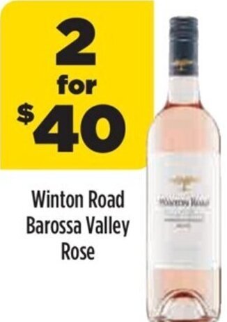 Winton Road Barossa Valley Rose