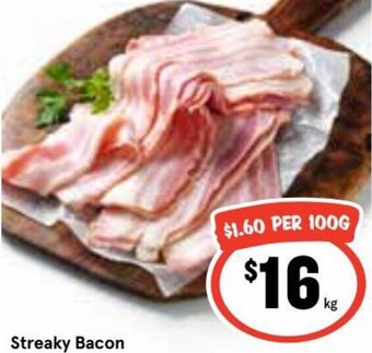 Ritchies Streaky Bacon offer