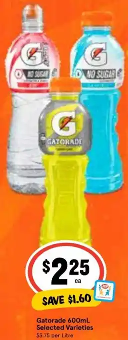 Ritchies Gatorade 600 ml offer