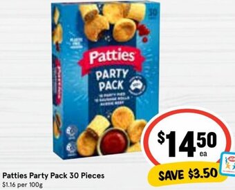 Ritchies Patties Party Pack 30 Pieces offer