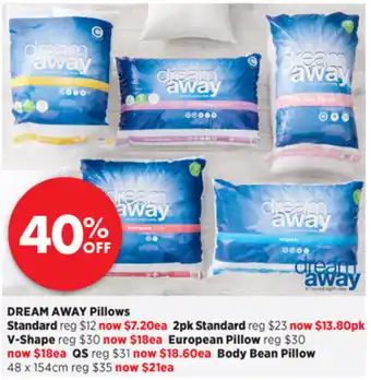 Spotlight Dream Away Pillows Standard offer
