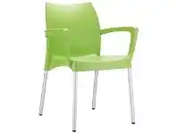 LivingStyles Siesta Dolce Commecial Grade Indoor / Outdoor Dining Armchair, Green offer