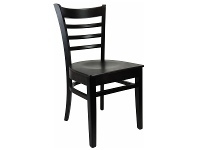 LivingStyles Durafurn Florence Commercial Grade European BeechDining Chair, European Made, Wooden Seat, Chocolate offer