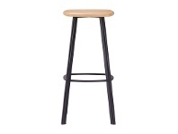 LivingStyles Farnell Commercial Grade Timber & Steel Bar Stool offer