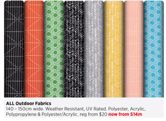 Spotlight All Outdoor Fabrics 140-150cm offer