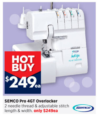 Spotlight Semco Pro 4GT Overlocker offer