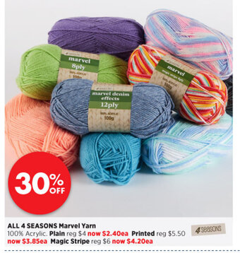 All 4 Seasons Marvel Yarn