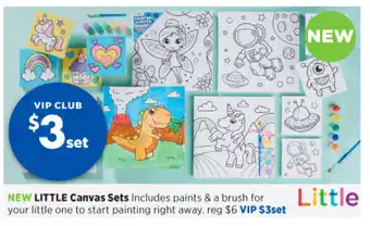 Spotlight New Little Canvas Sets offer