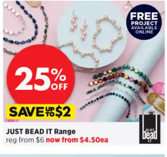 Just Bead IT Range