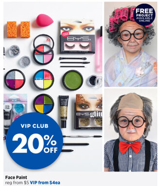 Spotlight Face Paint offer