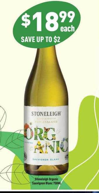 Liquor Legends Stoneleigh organic sauvignon blanc offer