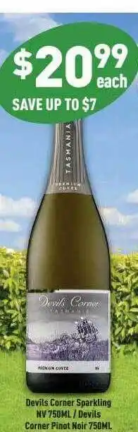 Liquor Legends Devils corner sparkling nv - devils offer
