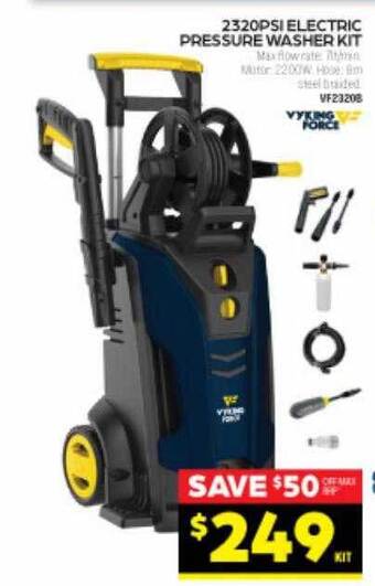 Autopro 2320psi electric pressure washer kit offer