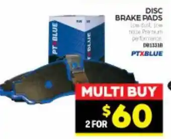 Autopro Disc brake pads ptxblue offer