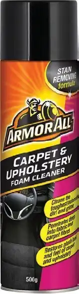 Armor all 500g carpet & upholstery foam cleaner