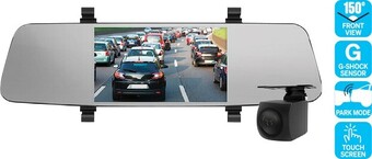 SuperCheap Auto Nanocam + 5.5” hd front & rear mirror dash cam offer