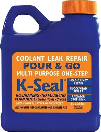 SuperCheap Auto K-seal coolant leak repair k-seal offer