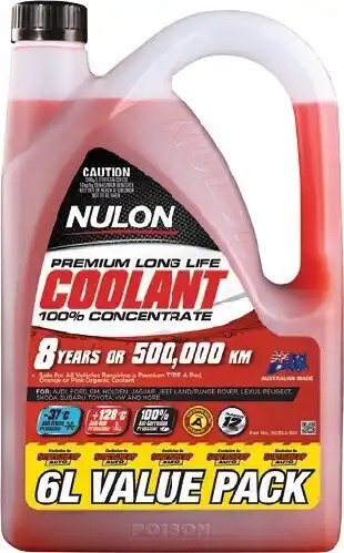 SuperCheap Auto Nulon anti-freeze/anti-boil red concentrate coolant offer