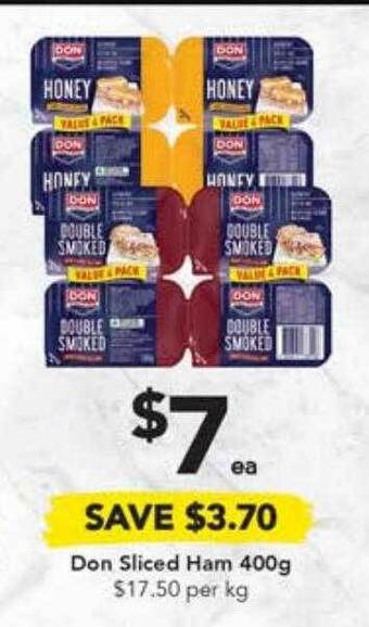 Drakes Don sliced ham 400g offer