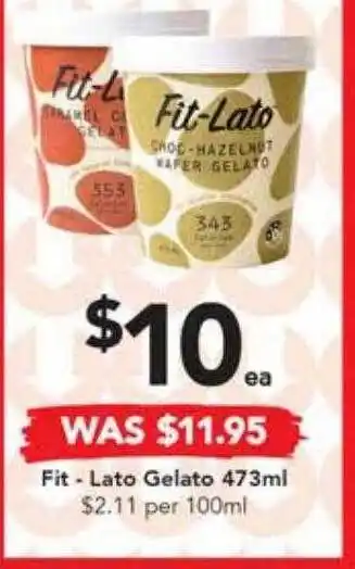 Drakes Fit - lato gelato 473ml offer