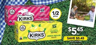 Drakes Kirks 10x375ml offer