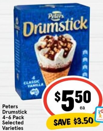 Ritchies Peters Drumstick 4-6 Pack offer