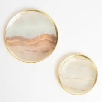 Pillow Talk Haze glass decorative plate by m.u.s.e. offer