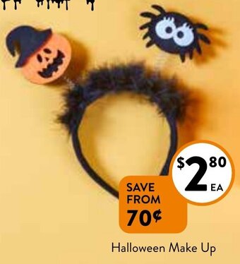 Foodworks Halloween Make Up offer