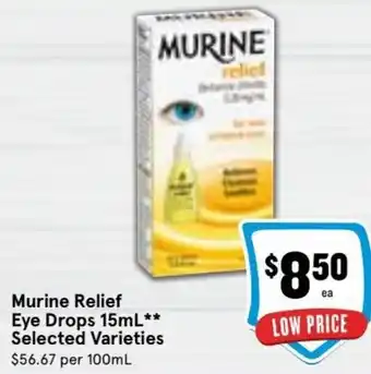 Murine Relief Eye Drops 15 ml