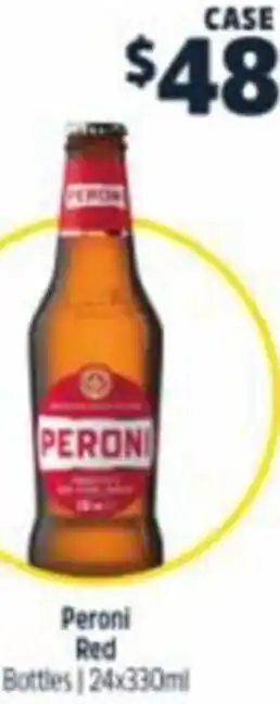 Peroni Red 24x330ml