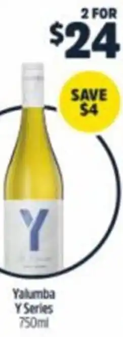 Yalumba Y Series 750ml