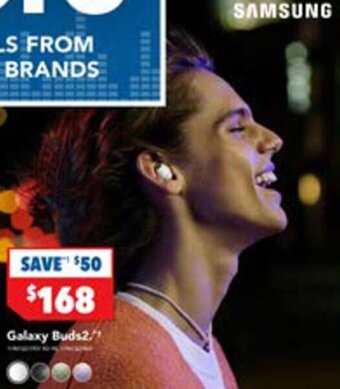 Harvey Norman Galaxy Buds2 offer