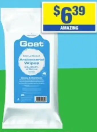 My Chemist Goat Citrus Scent Antibacterial Wipes 100 Pack offer