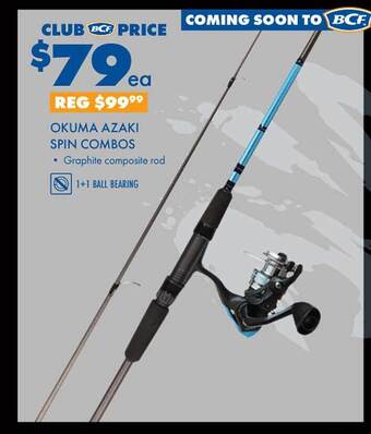 BCF Okuma azaki spin combos offer